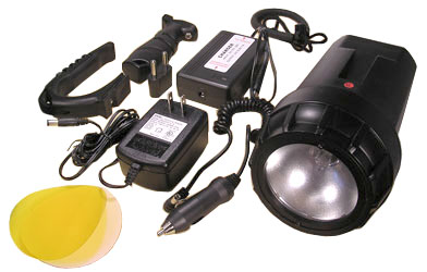 Multi Function Superbright 21W HID Diving Torch With 4400 Ah Li-ion Battery / Charger