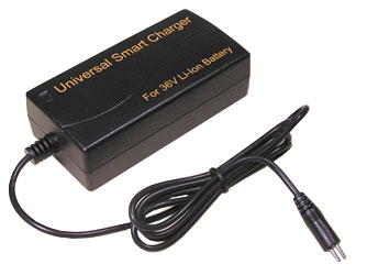 Universal Smart Charger Fast (1A) 37V For Li-Ion Battery Pack (10 Cell Pack)