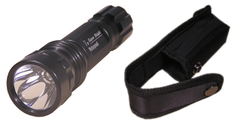 Flash Light - 7 W 200 Lumens Super High-Flux LED Flashlight Ever Created + Hoster