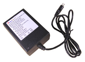 Compact Smart Charger (0.4 A ) For 12 V - 16.8V NiMH/ NiCd Battery Packs With Universal 2 Pin Male Connector