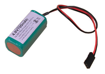 One 4.8V 700mAh Square NiMH Battery Pack For RC Flight