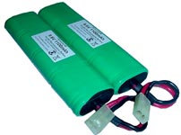 One 9.6V 1100 MAh  NiMH Battery Pack For Airsoft Guns Mini AUG----- High Power Shooting