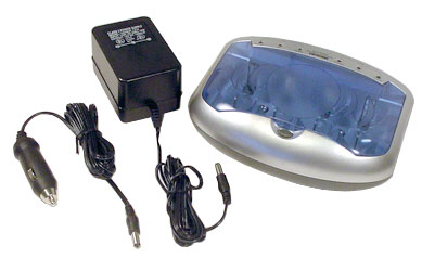 V2299  Powerizer Computer-Controlled Universal Battery Charger For All Size NiMH/NiCd Cells With Car Plug