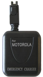 Lithium Emerency Battery & Charger For Motorola Cell Phone - Never Lose Power