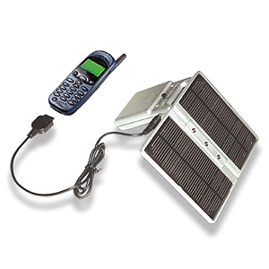 Solar Power Charger For AA / AAA  NiMH Batteries And Cellular Phones