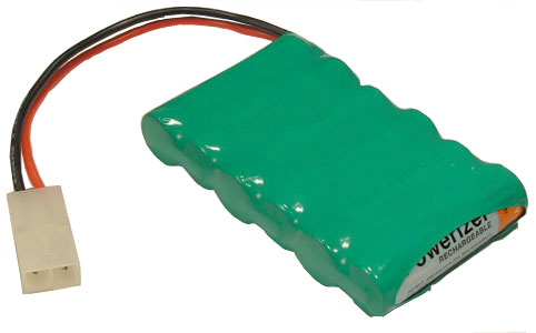 7.2V NiMH 2500 MAh Battery Packs With Standard Male Tamiya Connector