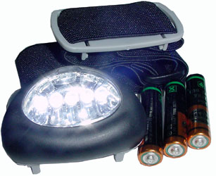 Super Bright  5 White LED Head Light + 3 AAA Batteries  Hiking, Bikin, Camping Must