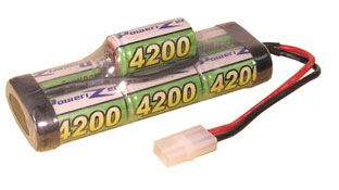 Powerizer  8.4V 4200 MAh Hump Battery Packs For RC Traxxas & Losi Etc