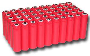 50 Pcs AA 1000 MAh NiCd Rechargeable Batteries W. Button Top