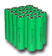 18 Pcs 4/3AF 4200 MAh NiMH Battery