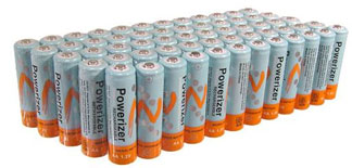 60 Pcs AA 2500mAh High Capacity NiMH Rechargeable Batteries