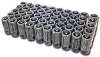 50 Pcs CR123A Lithium Photo Batteries For Surefire Flashlights