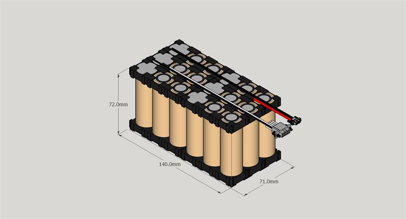 Custom Li Ion Battery V Ah Wh A Rate Inr